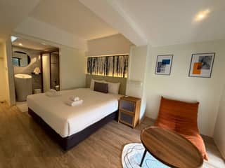 มุมพักผ่อน Superior Room - Zayn Hotel พร้อมพงษ์